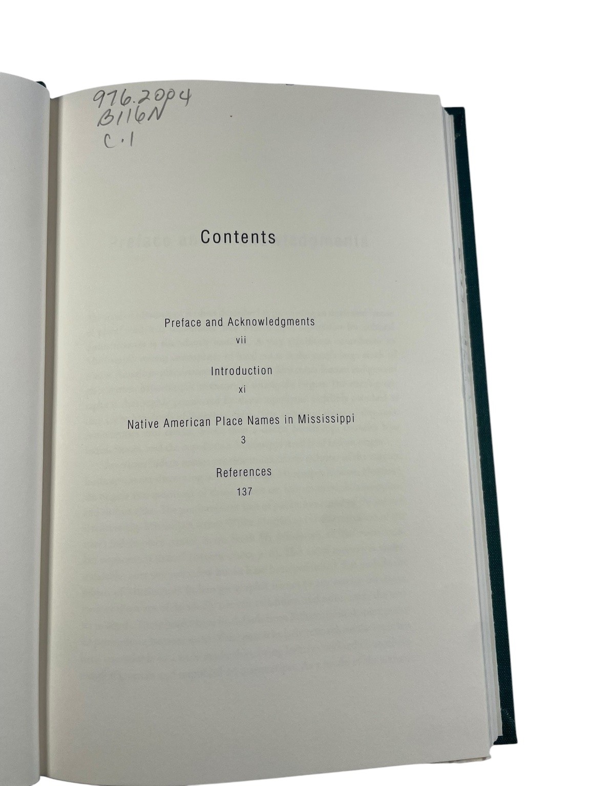Native American Place Names in Mississippi Keith Baca 2007 First Ed History
