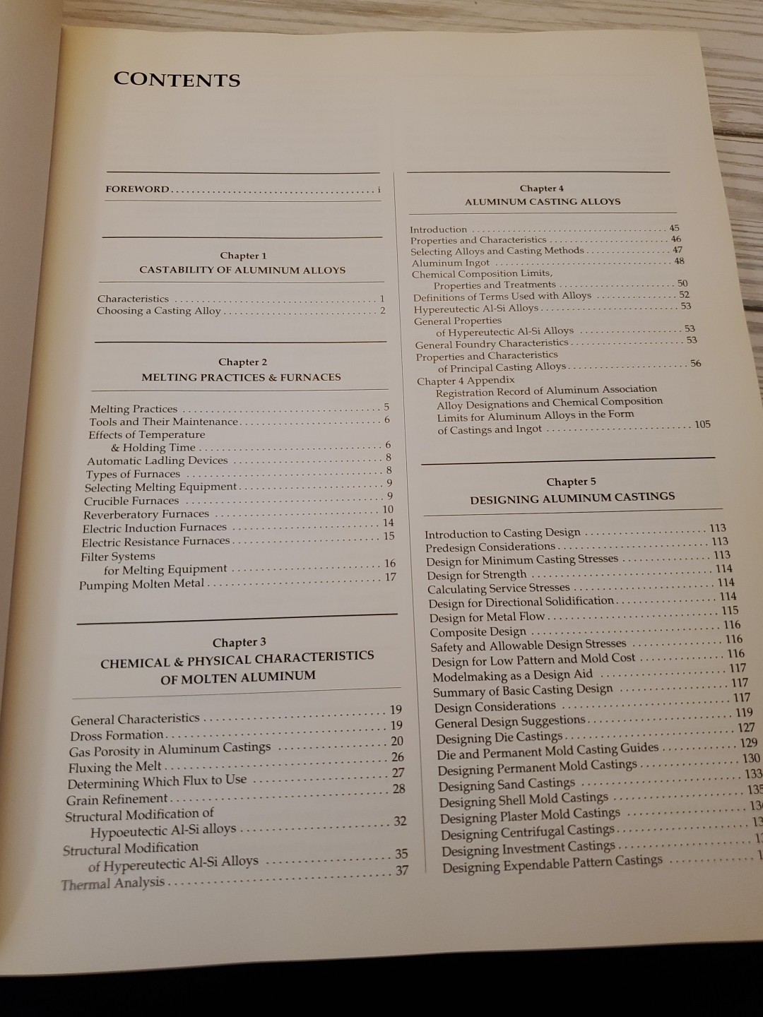 1993 Aluminum Casting Technology Book 350+ Pages American Foundrymen’s Society