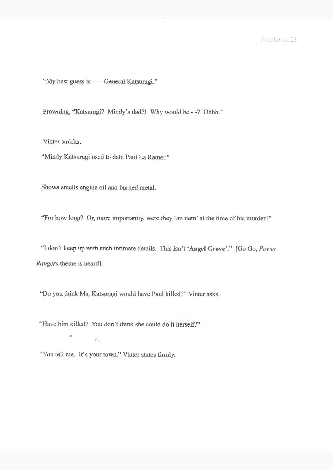 THRUSHCROSS GRANGE & SUPERFLUOUS Nonsense, Durant Books – novella & art