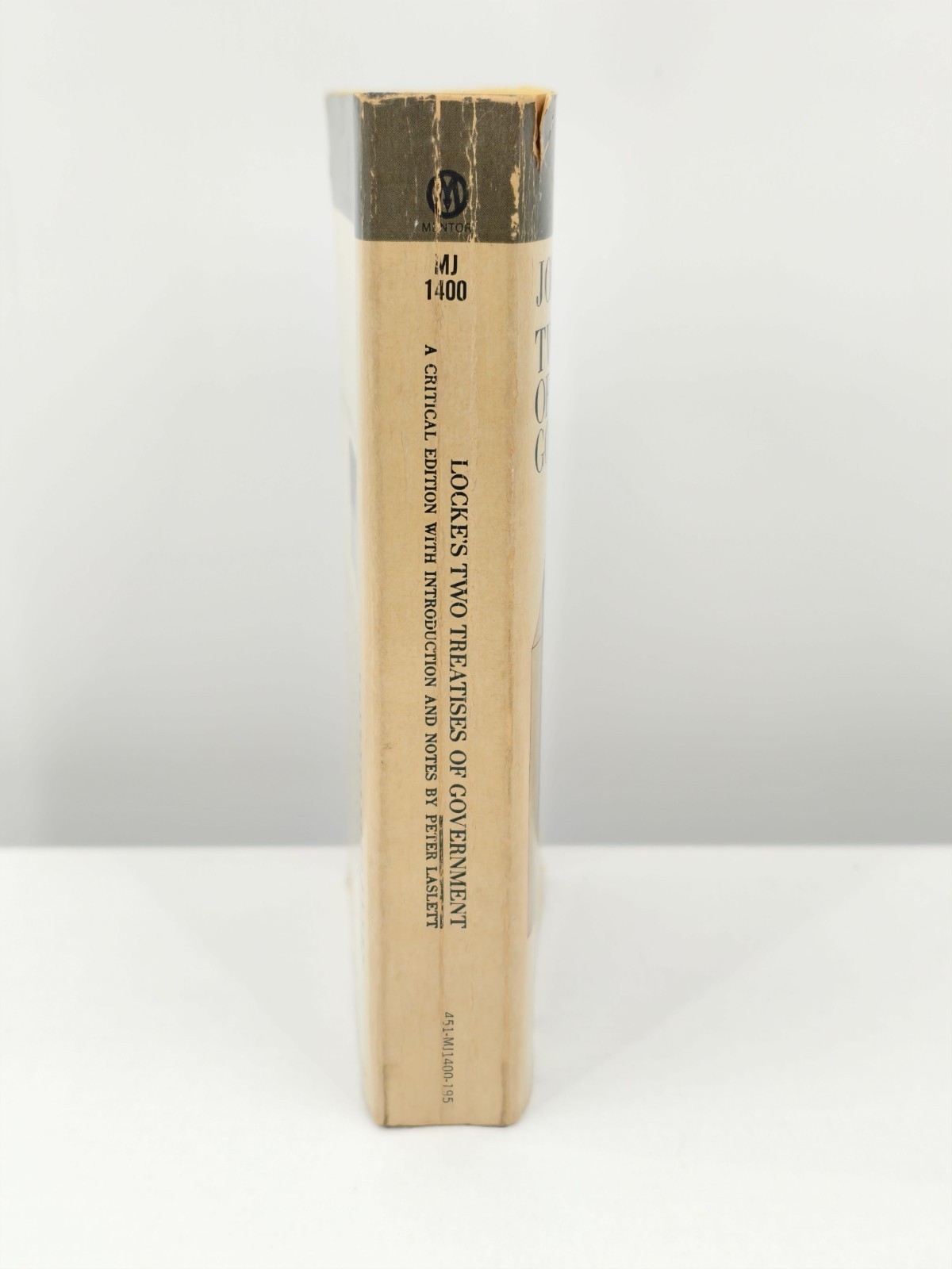 Two Treatises of Government by John Locke English Paperback Book 1965