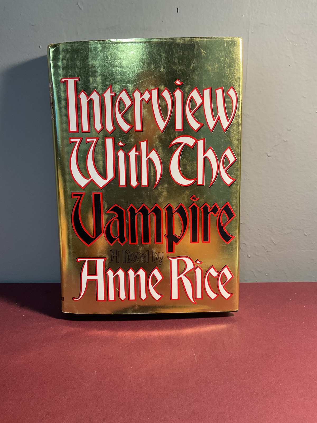 Interview With The Vampire Anne Rice 1995 Twelfth Printing Hardcover Inscribed