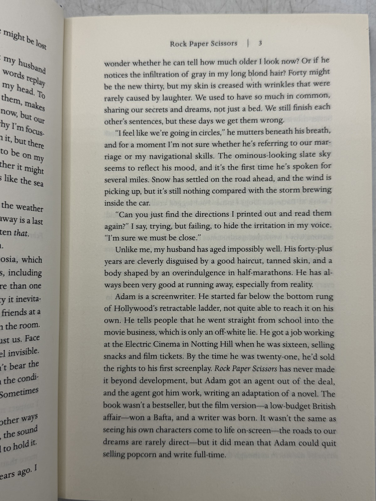 Rock Paper Scissors by Alice Feeney – Hardcover Thriller Novel 2021