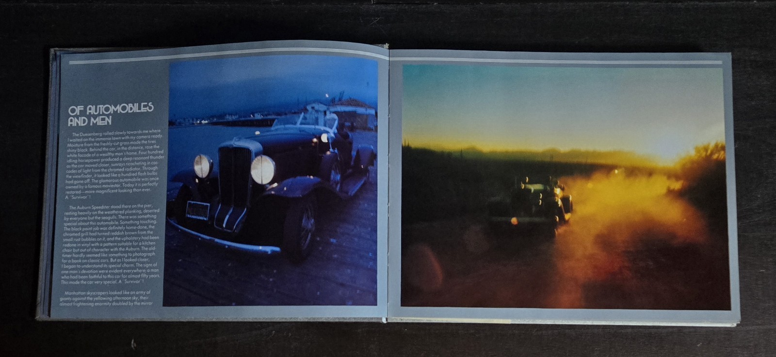 Vintage 1977 The Survivors Classic Car Silver Color Book by Henry Rasmussen