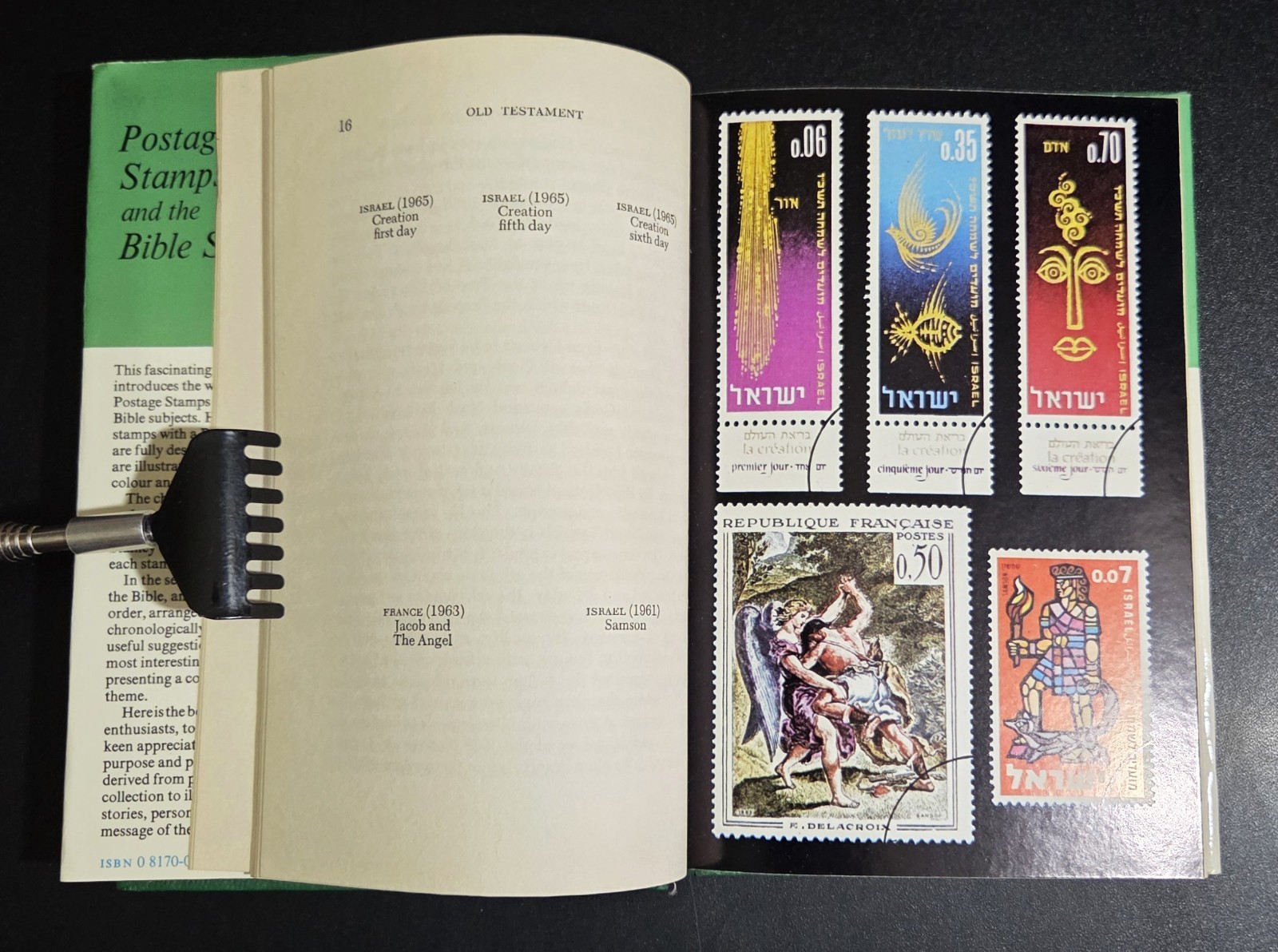 POSTAGE STAMPS AND THE BIBLE STORY – A.E. Gould (hc/dj) 1968 Vintage