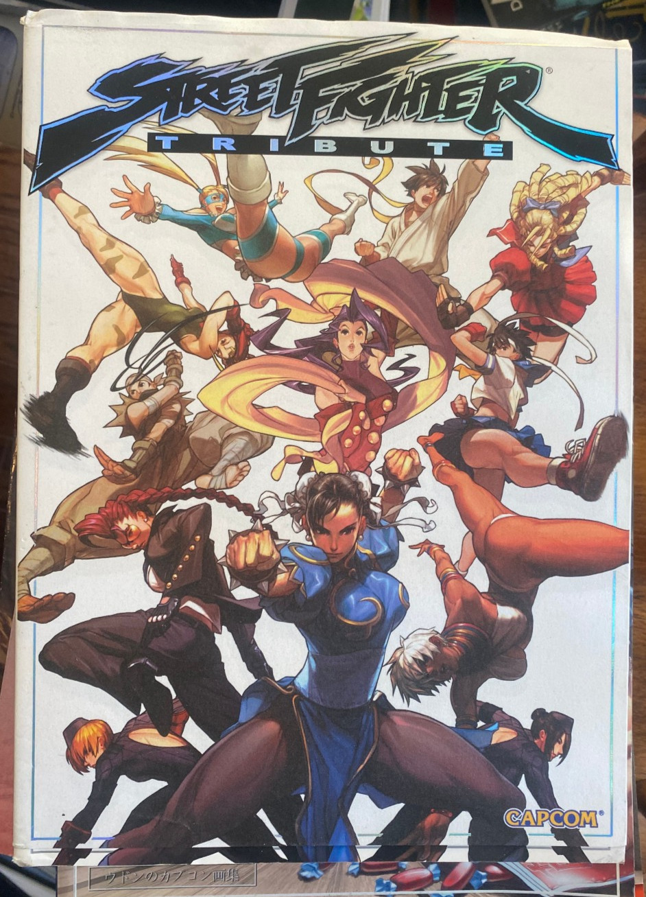 Street Fighter Tribute Art Book 2008 Capcom Udon Collectible Anime