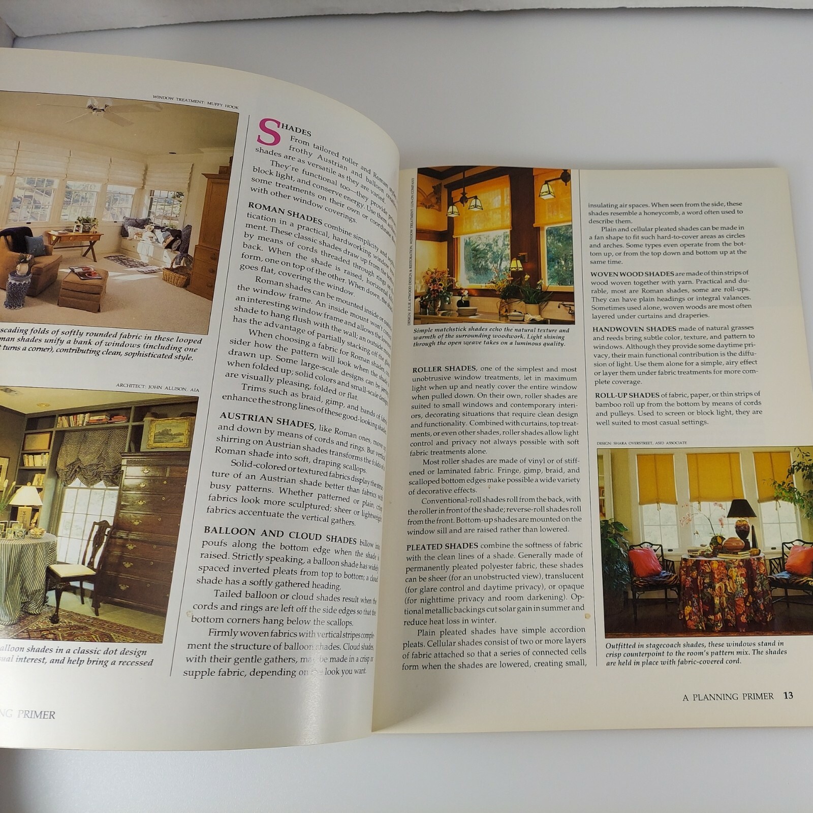 Ideas For Great Window Treatments + Curtains, Draperies & Shades Sunset Books PB