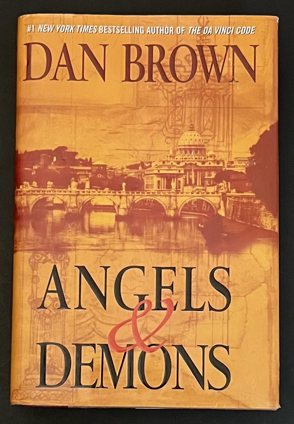 Angels & Demons by Dan Brown, Hardcover Atria Books 1st Edition With Dust Jacket