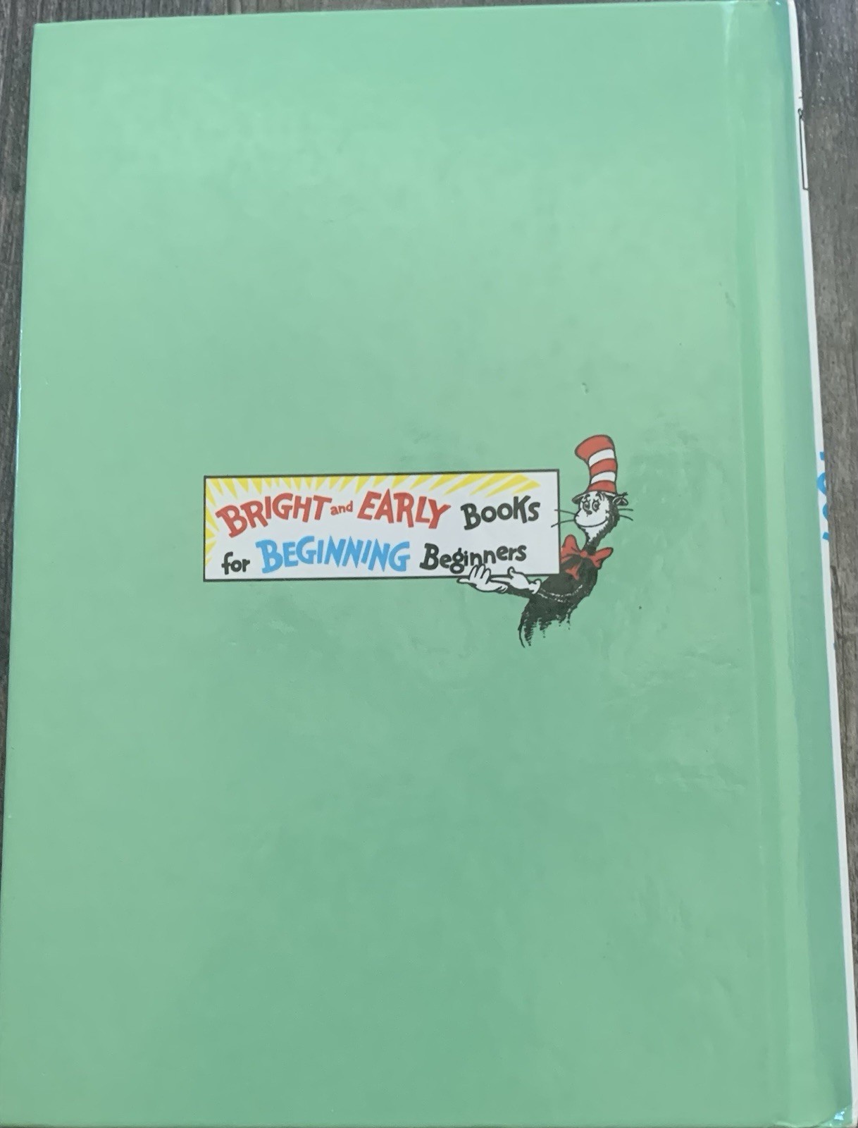 The Foot Book By Dr. Seuss 1968 Grolier Book Club Edition GOOD Condition Bright!