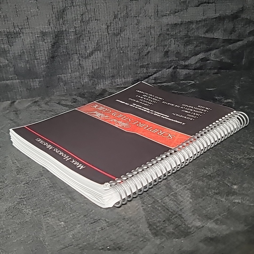 Spirit Filled Scripture Study Guide Mark Hankins Ministries Spiral Bound 2012