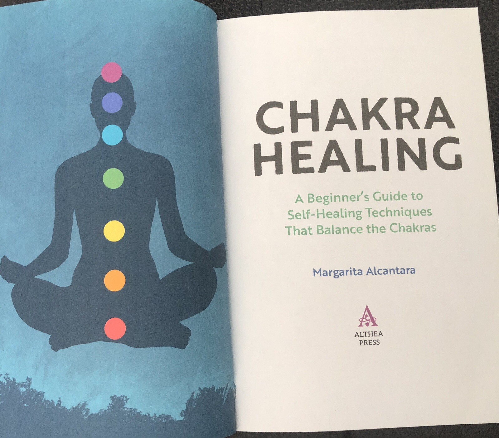 Chakra Healing by Margarita Alcantara 2017 Althea Press PB