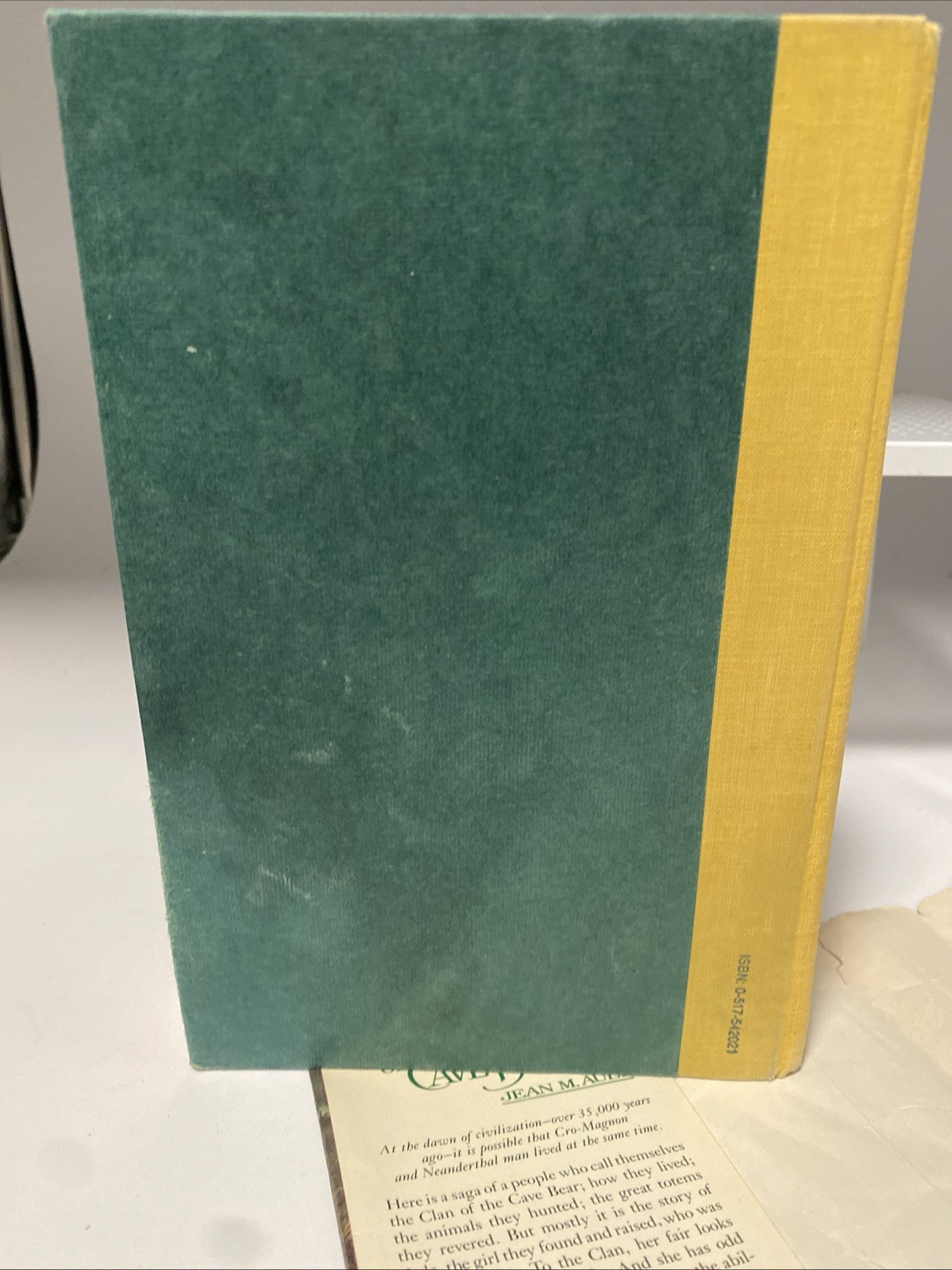 Clan Of The Cave Bear – by Jean M. Auel, SIGNED