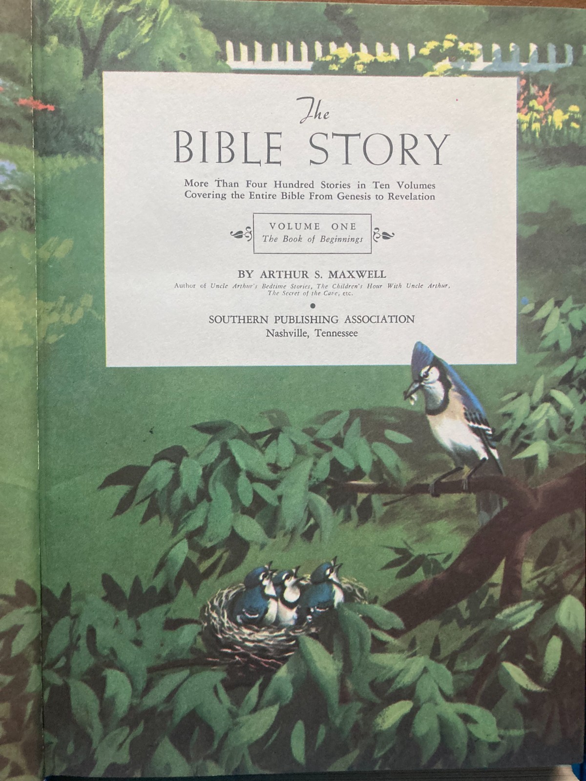 The Bible Story by Arthur S Maxwell, Volume 1-10 Complete Set 1953-57 Vintage