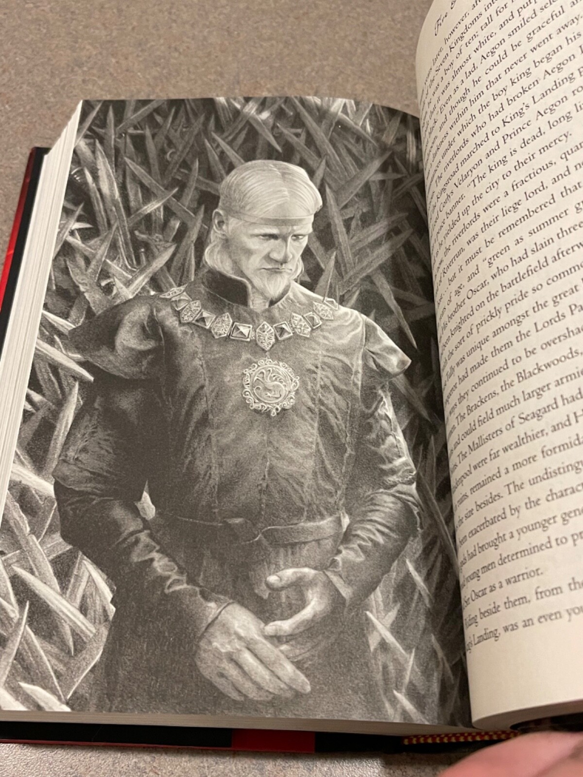 Fire & Blood by George R. R. Martin (1st Edition, 1st Print HC) HotD, GoT, SoIaF