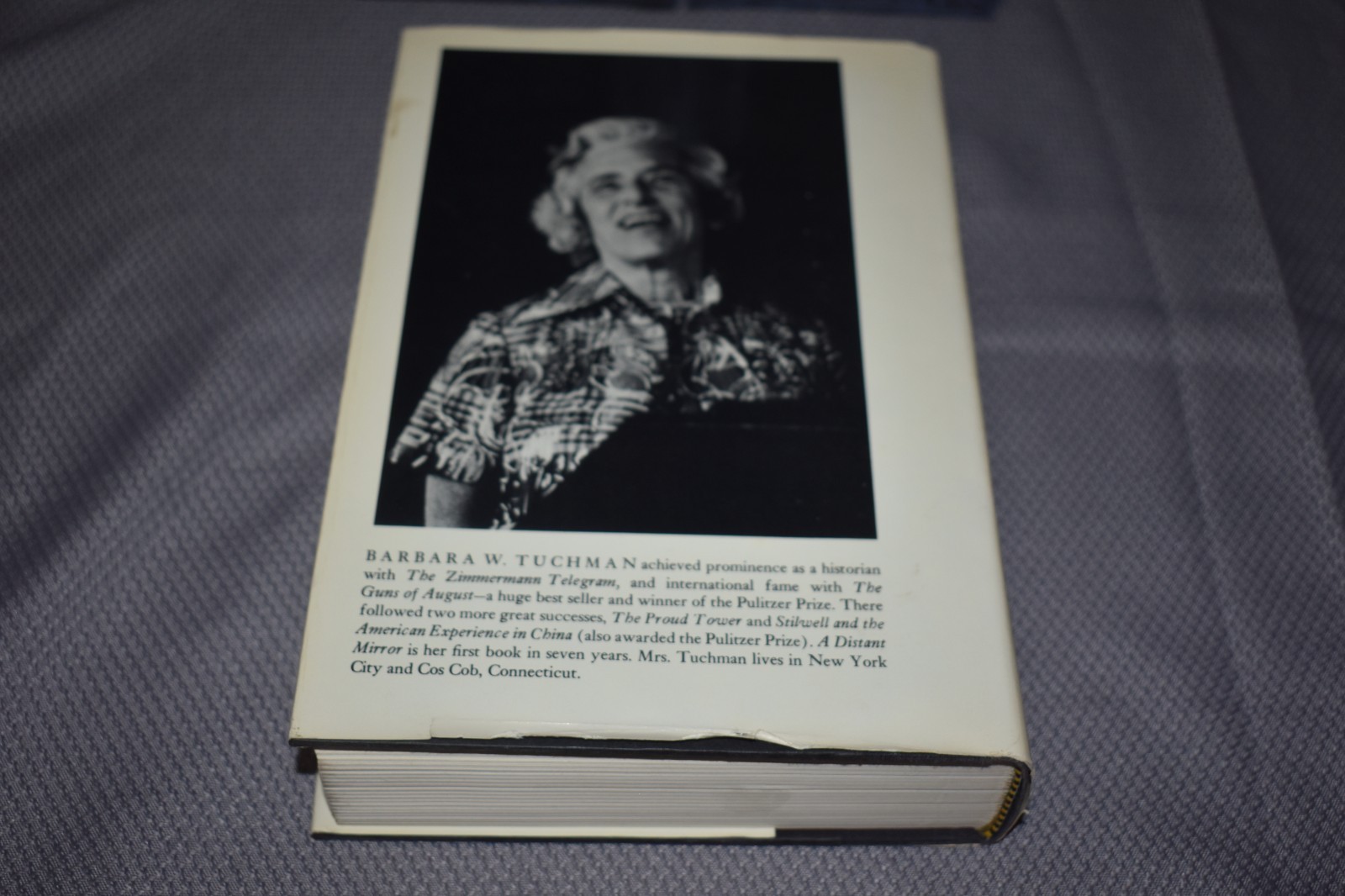 A Distant Mirror by Barbara W. Tuchman (1st Edition/FIrst print, hardcover)