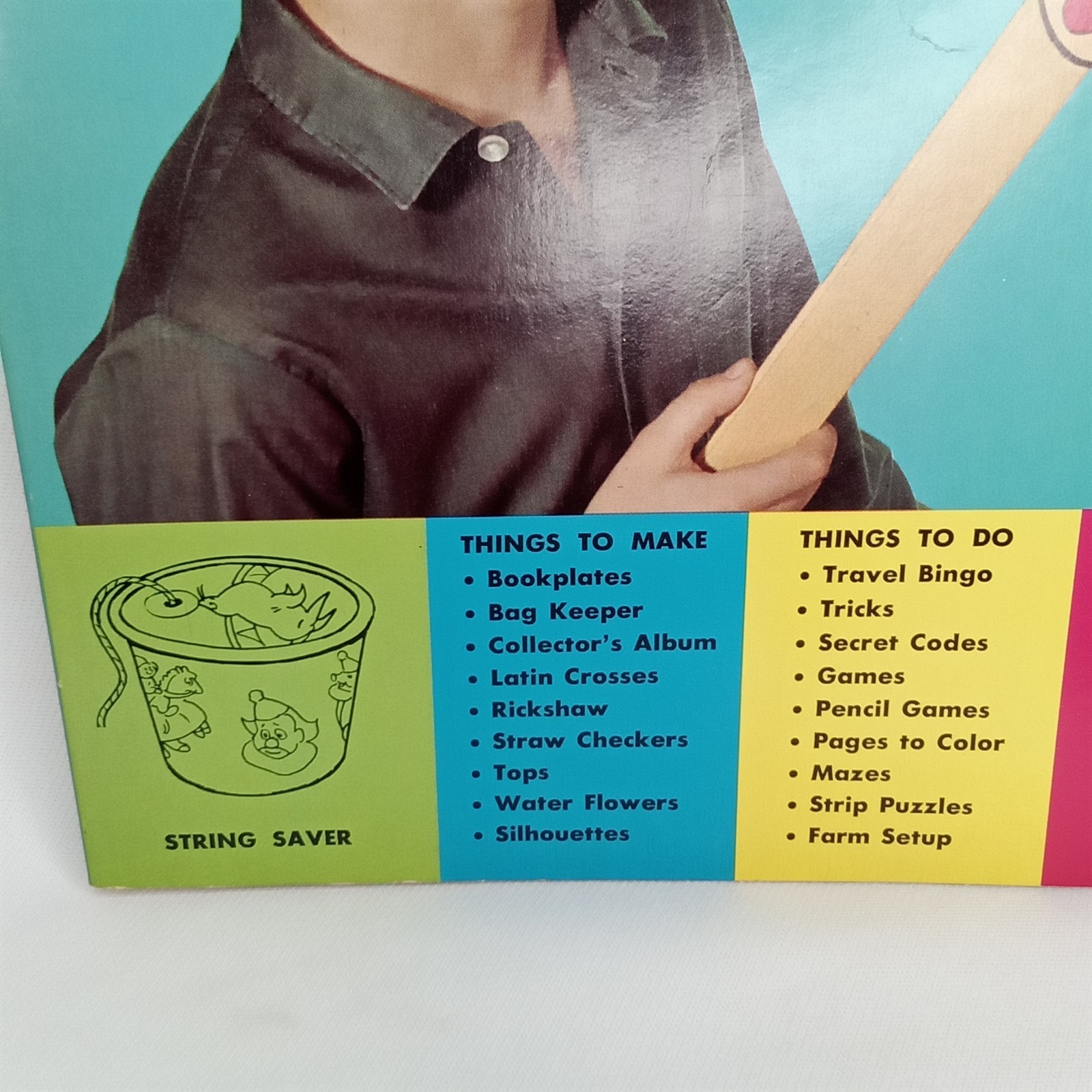 Vintage 1968 Activity Fun Book Hazel Hoecker Whitman Publishing Paperback Unused