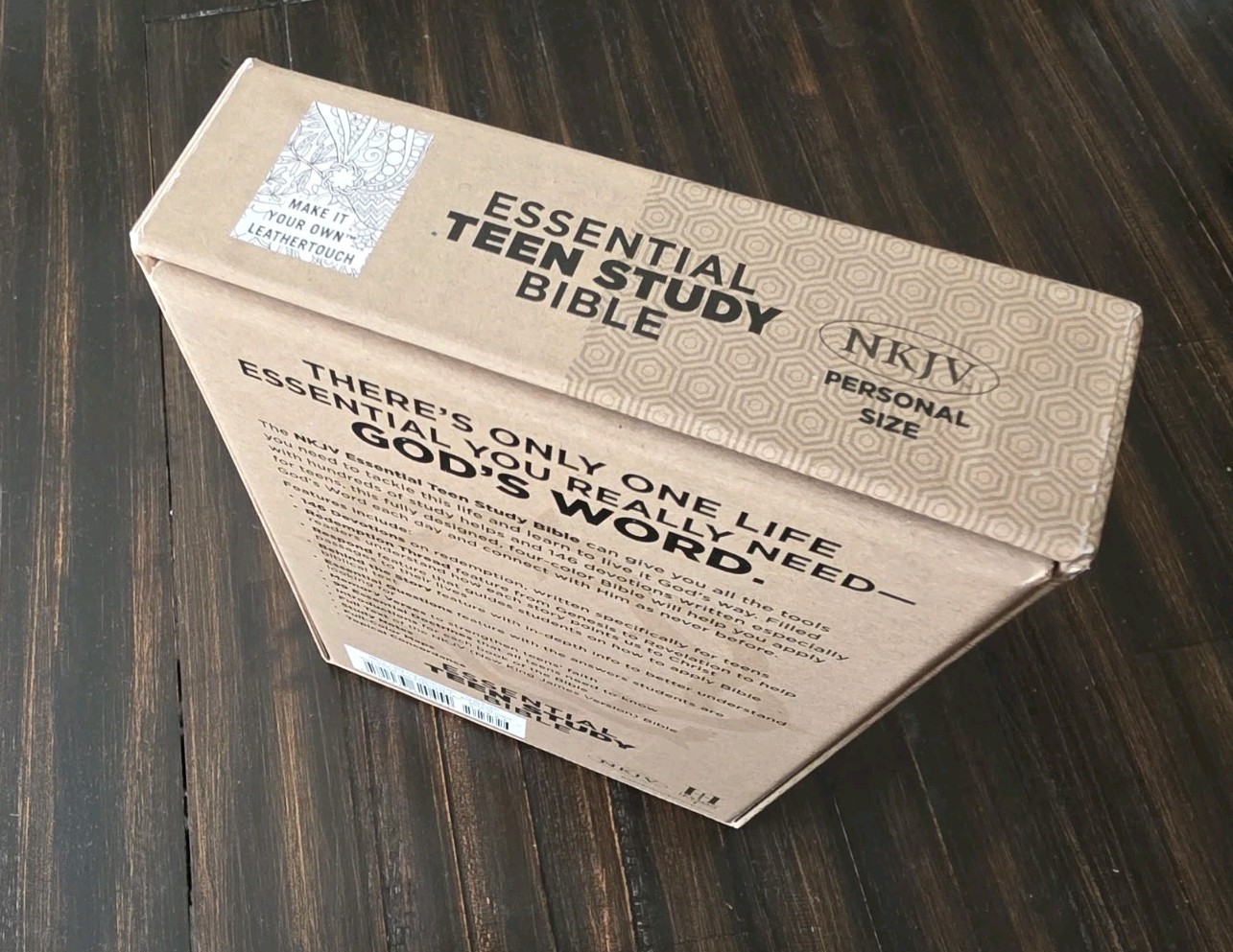 HCSB Essential Teen Study Bible Personal Size Make-It-Your-Own Cover Holman NEW