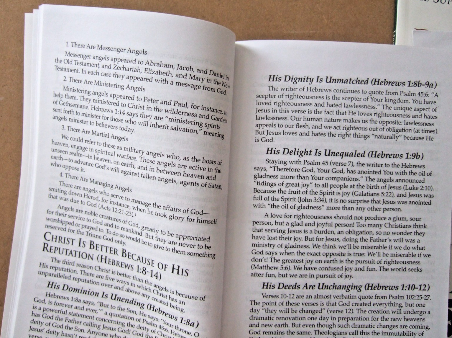 DR. DAVID JEREMIAH STUDY GUIDES HEBREWS SUPREMACY & SUFFICIENCY VOLUMES 1-4+