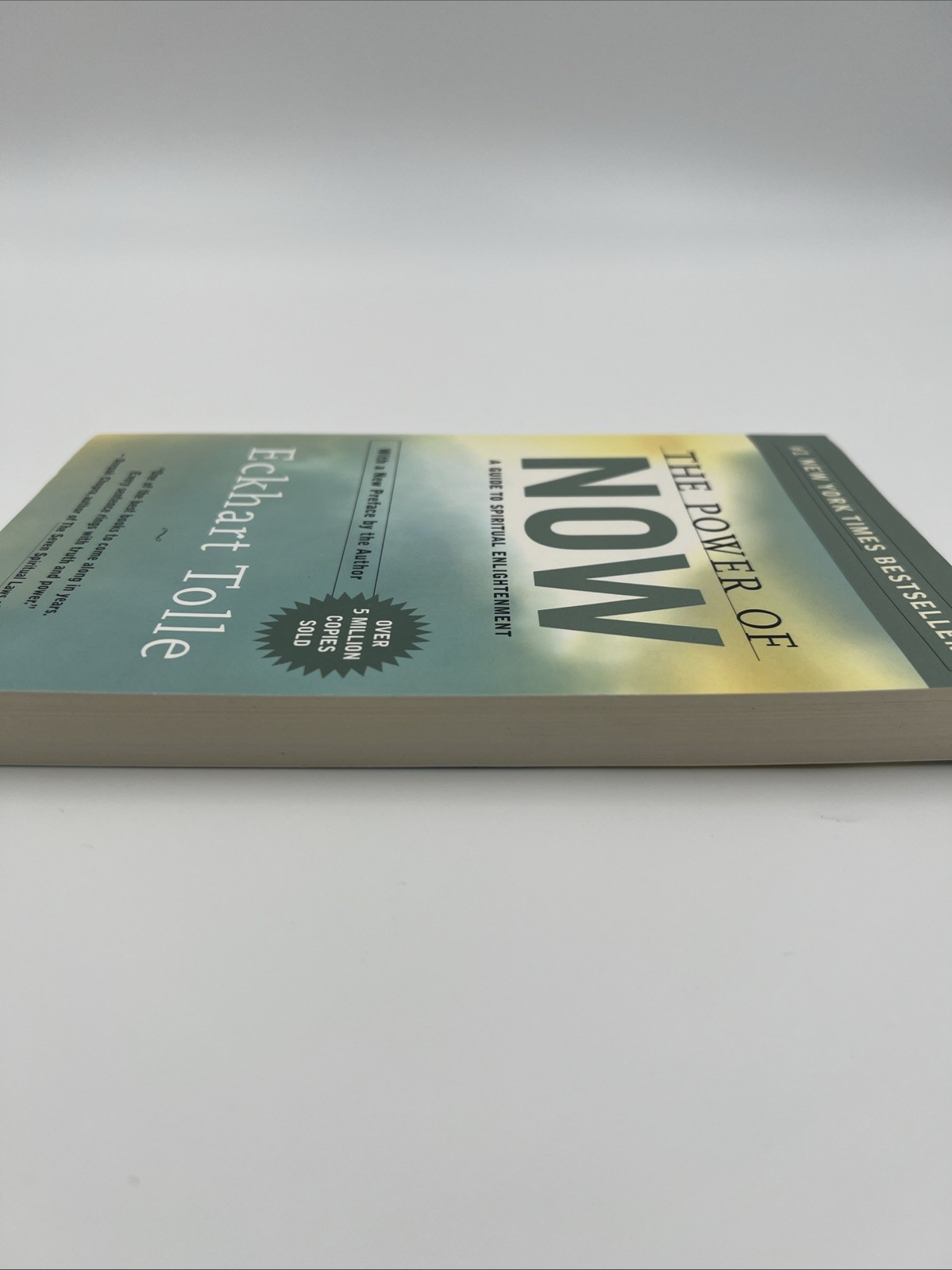 Eckhart Tolle The Power of Now A Guide To Spiritual Enlightenment Self-Help Book
