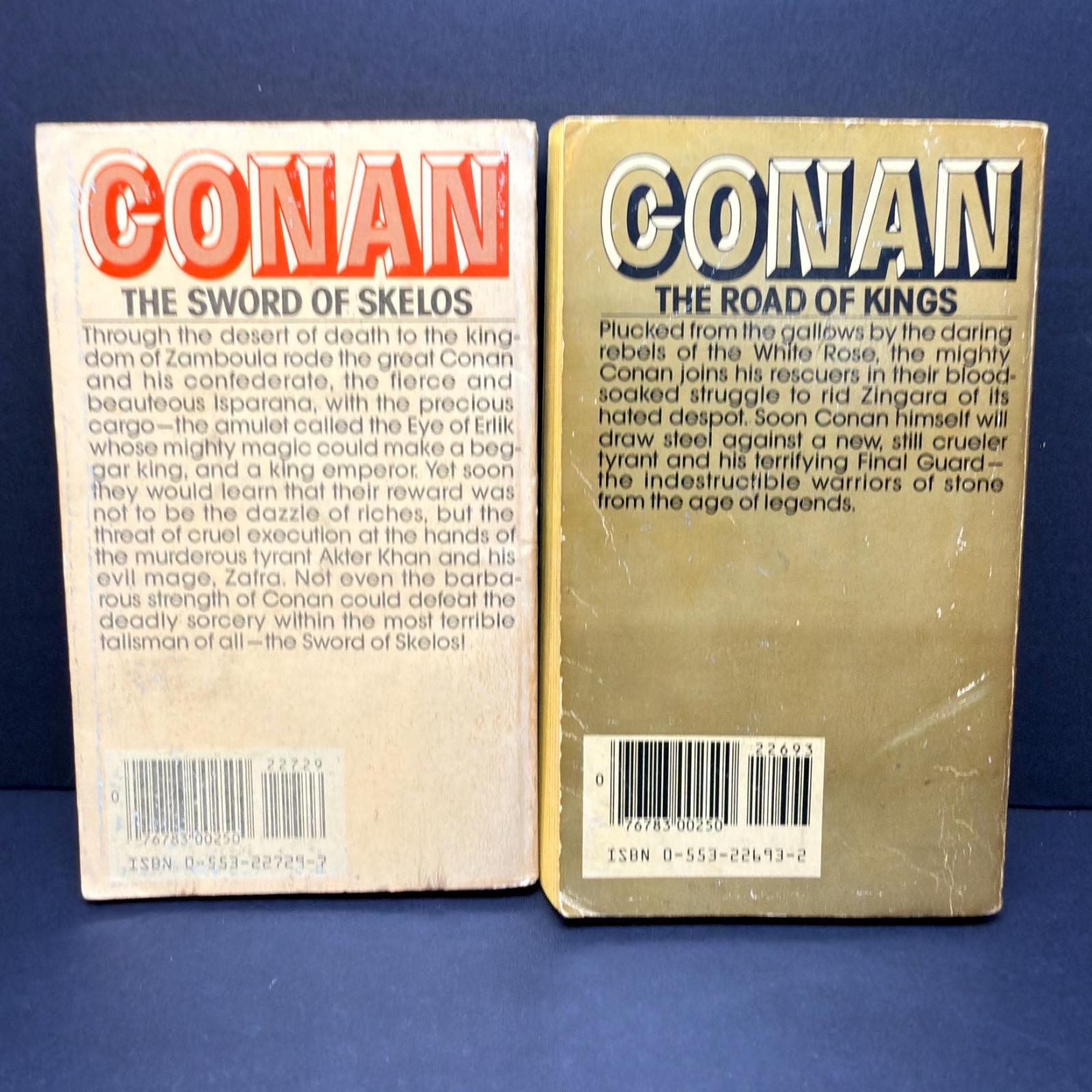 CONAN Lot of 10: Cimmeria, Wanderer,Buccaneer,Avenger,Usurper,Raider,Magnificent