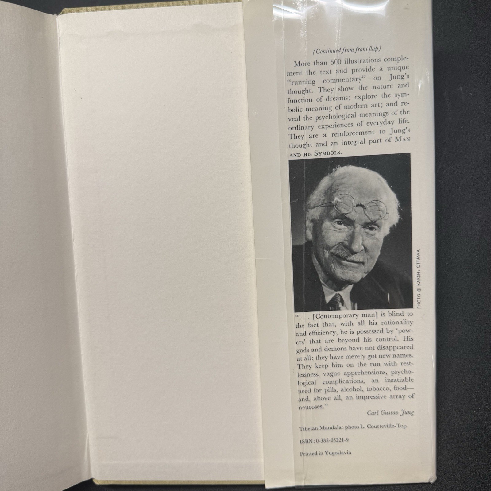 Man and His Symbols Carl G Jung Philosophy Mythology Psychology 1964 Yugoslavia