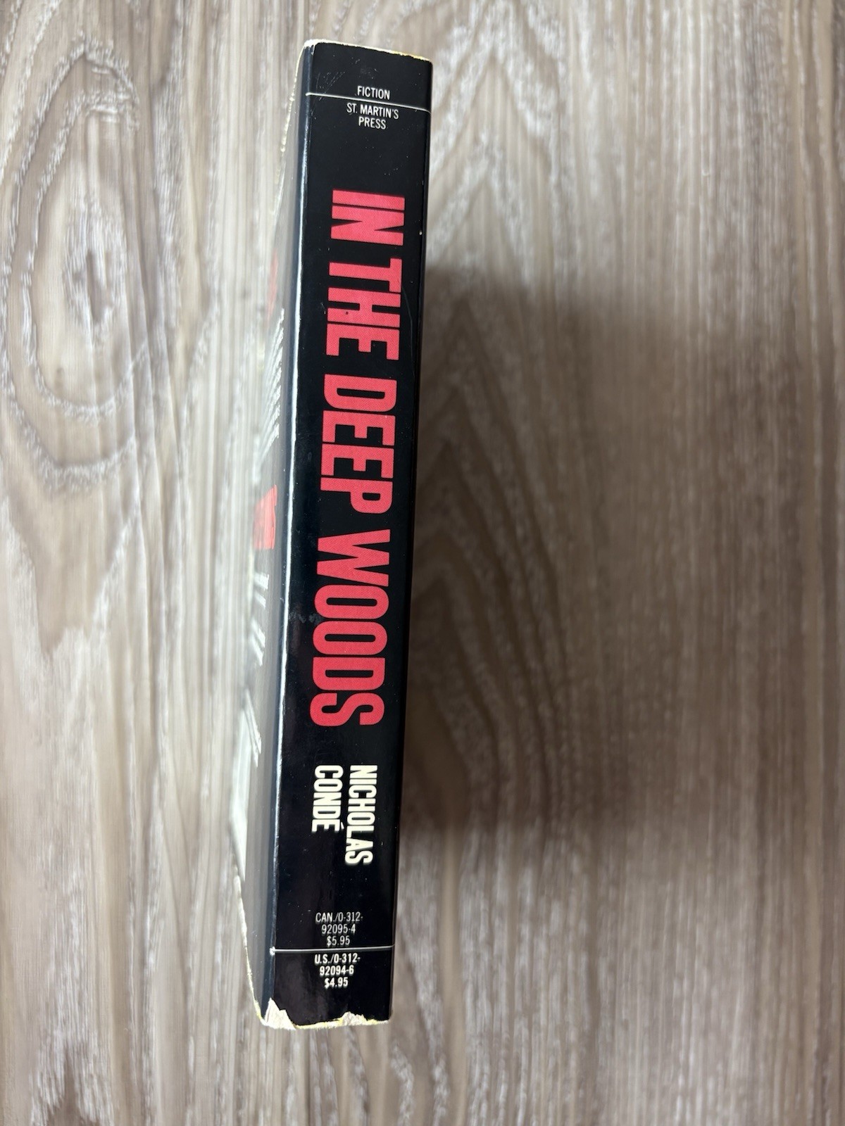 In The Deep Woods Nicholas Condé Vintage Crime Thriller Horror Paperback