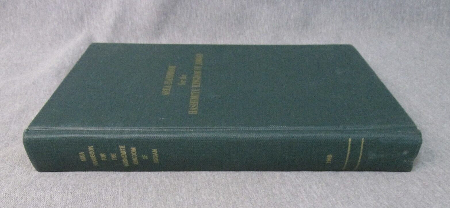 AREA HANDBOOK FOR HASHEMITE KINGDOM OF JORDAN DA PAM 550-34 Hardcover