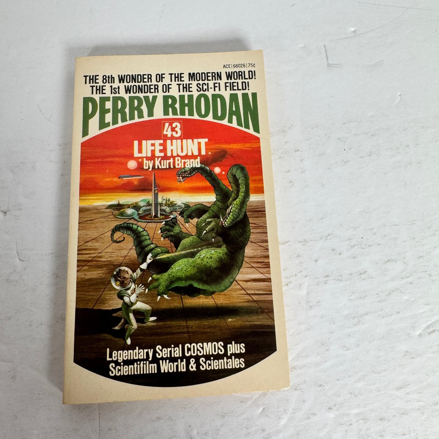 Perry Rhodan Books 40-49 Lot Ace First Printing 1974 Sci-Fi Space Opera Vintage