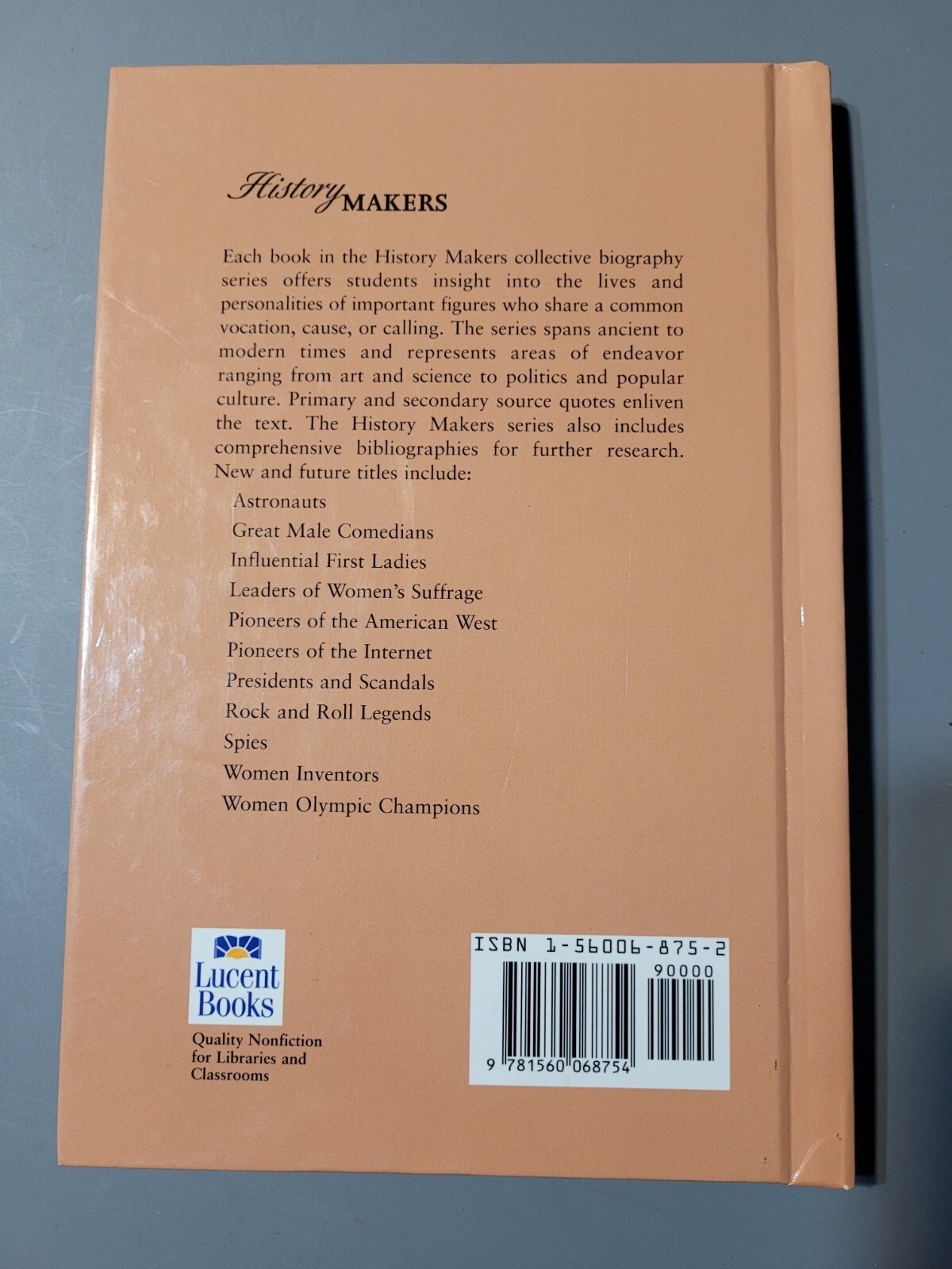 The Kennedys History Makers by Michael V. Uschan Lucent Books 112 pages
