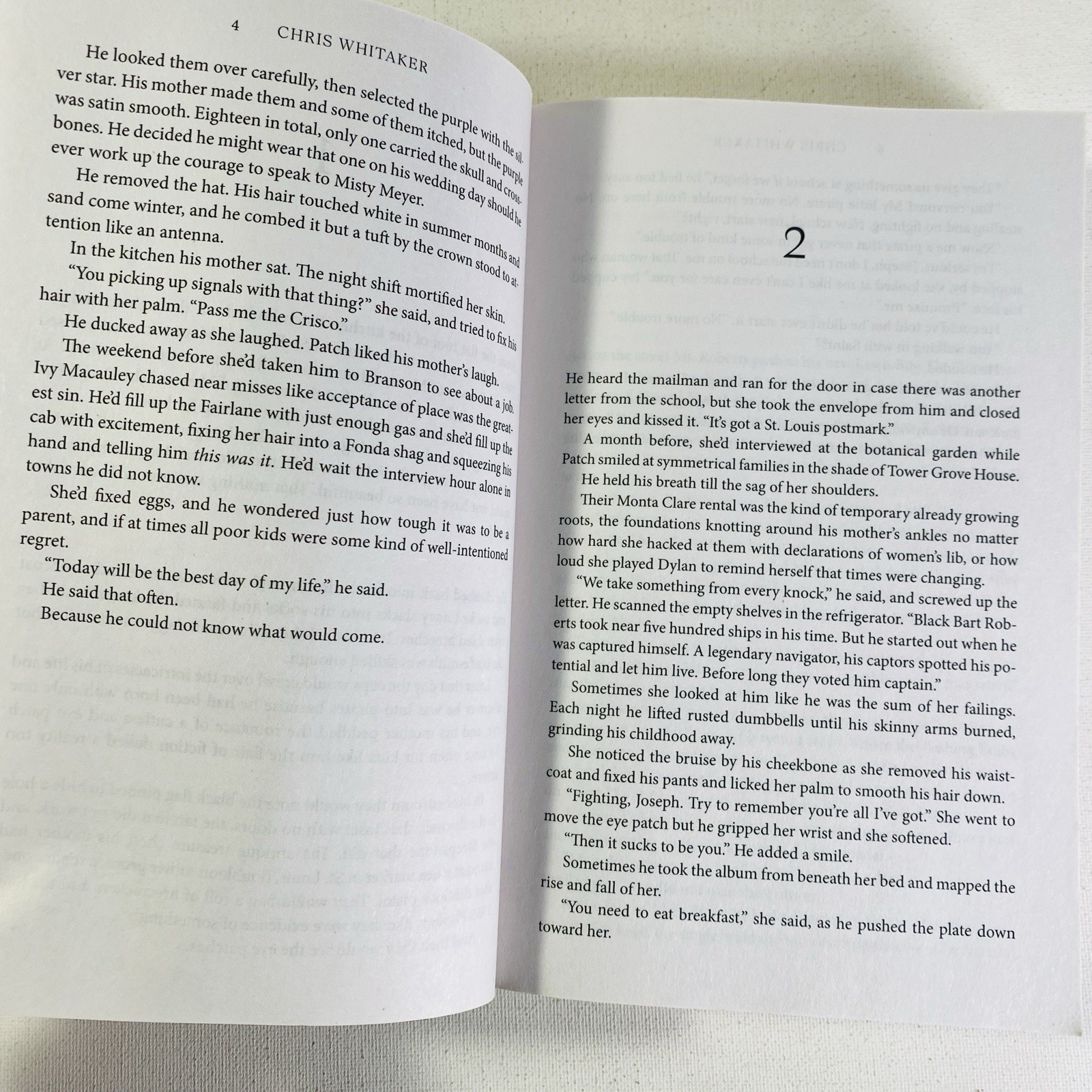 All the Colors of the Dark by Chris Whitaker 2025, Trade Paperback