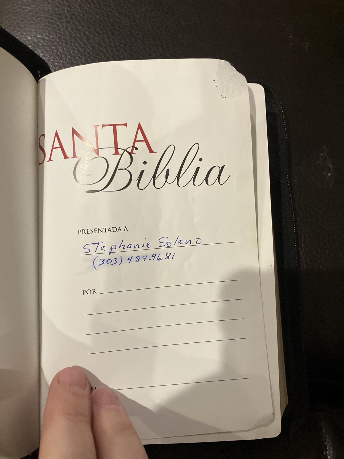 RVR 1960 Biblia Compacta Letra Grande con Referencias bonded leather 2001