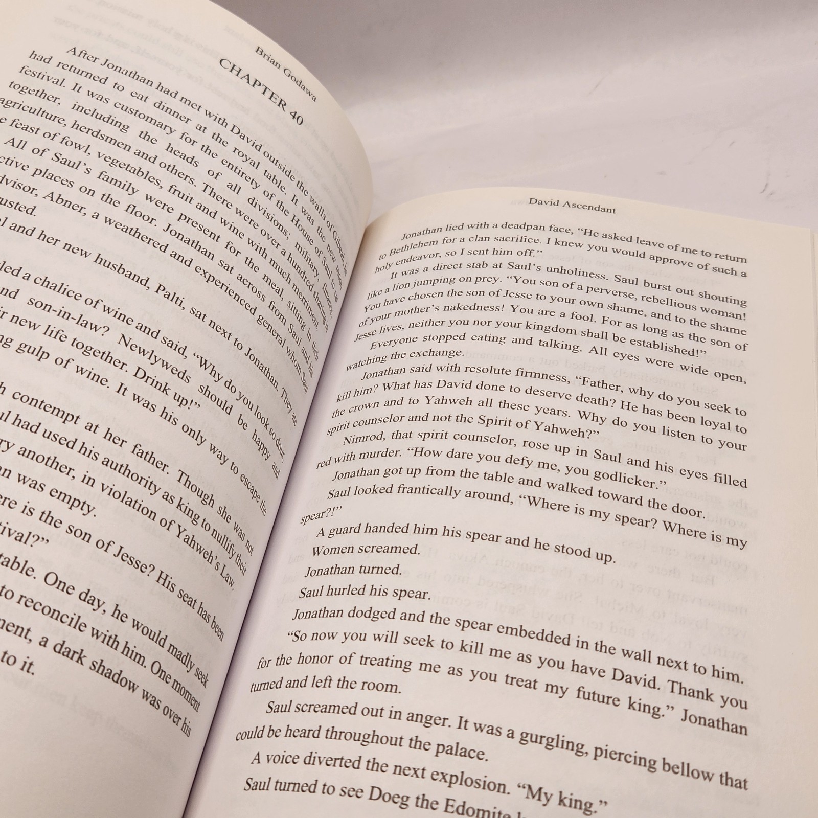 David Ascendant Chronicles of the Nephilim Book Seven Godawa, Brian