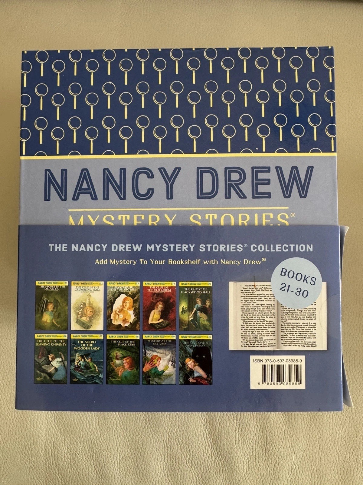 The Nancy Drew Mystery Stories Collection Box Set 21-30 by Carolyn Keene