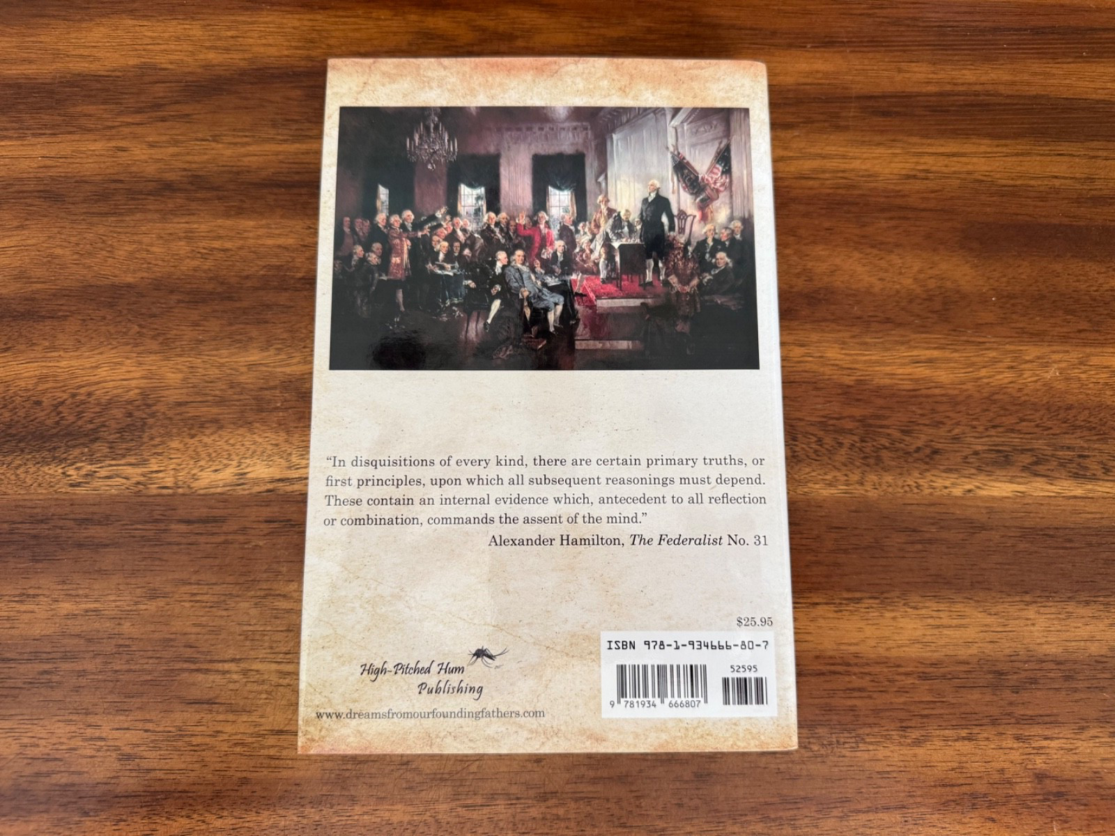 Dreams from Our Founding Fathers by Ron DeSantis (2011, Hardcover) 1st Print