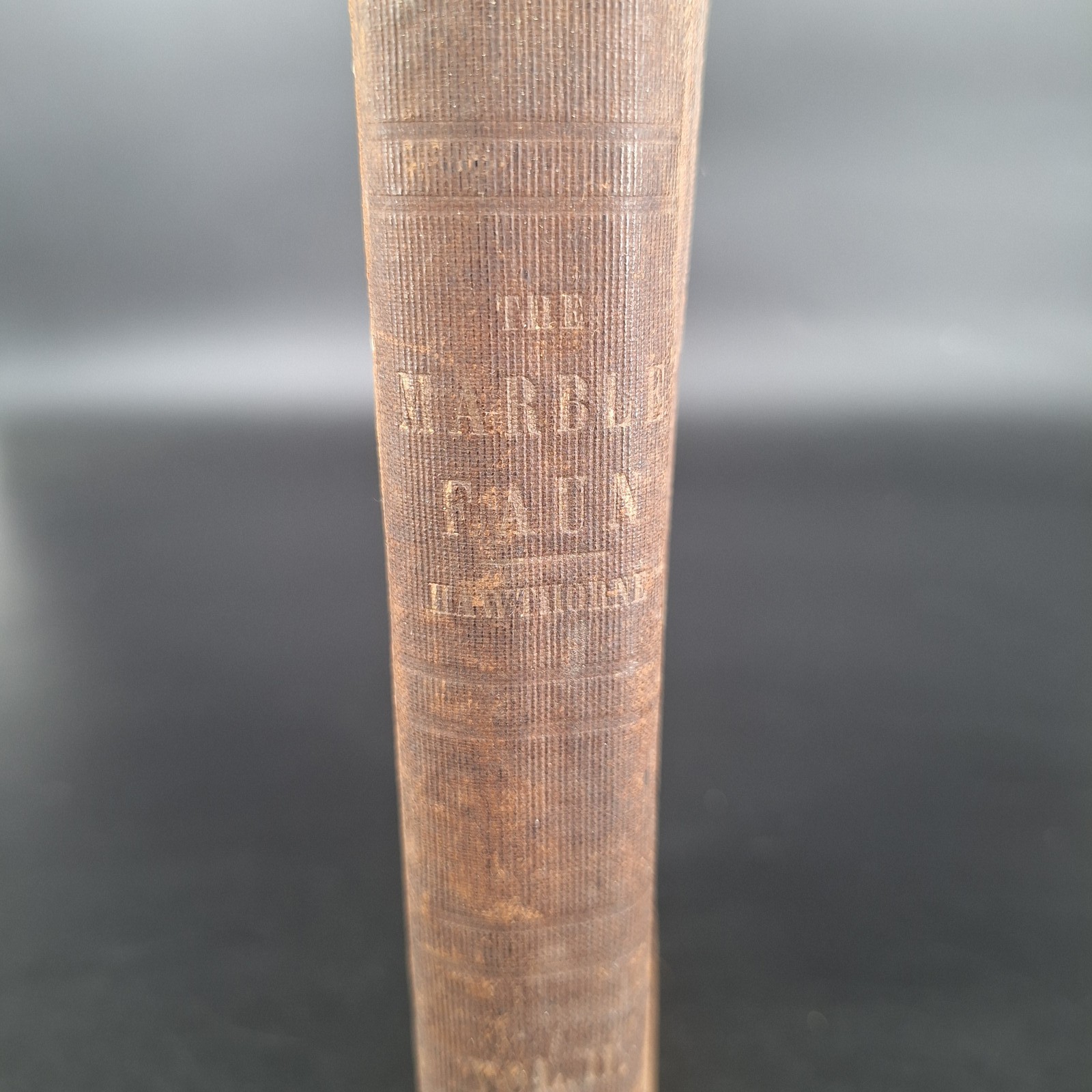 Antique 1860 Book The Marble Faun Monte Beni Nathaniel Hawthorne Volume II