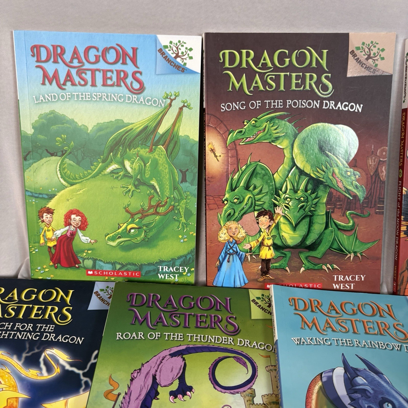 Dragon Masters Book Lot of 9 By Tracey West for Ages 6-8 – Different Adventures
