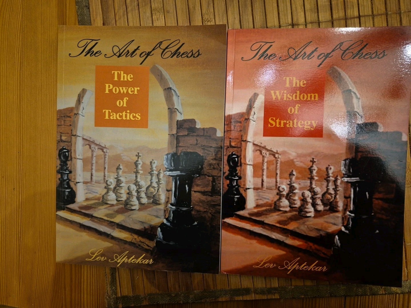 THE ART OF CHESS (IN TWO VOLUMES) by LEV APTEKAR.