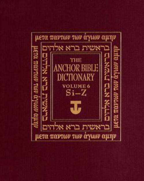 The Anchor Bible Dictionary Hardcover David Noel, Anchor Bible St