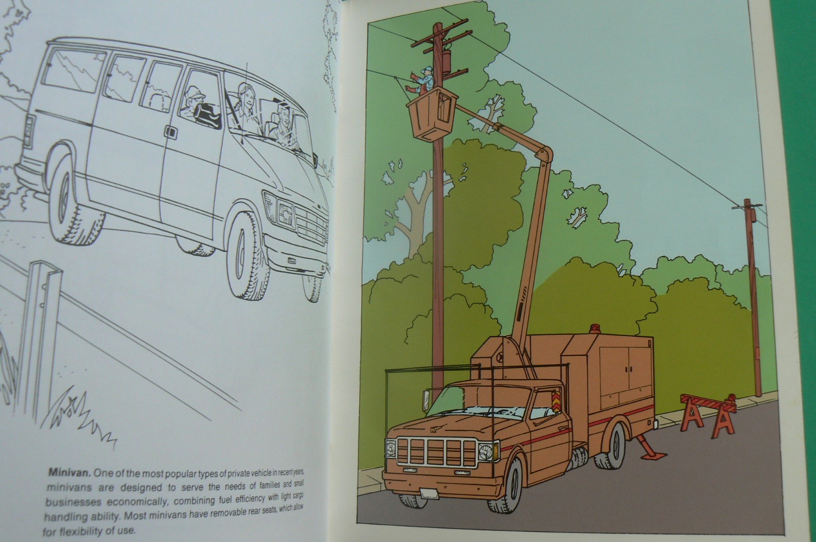 TRUCKS Coloring Book, Steven Petruccio, Dover 1995 BRAND NEW! 32-pages