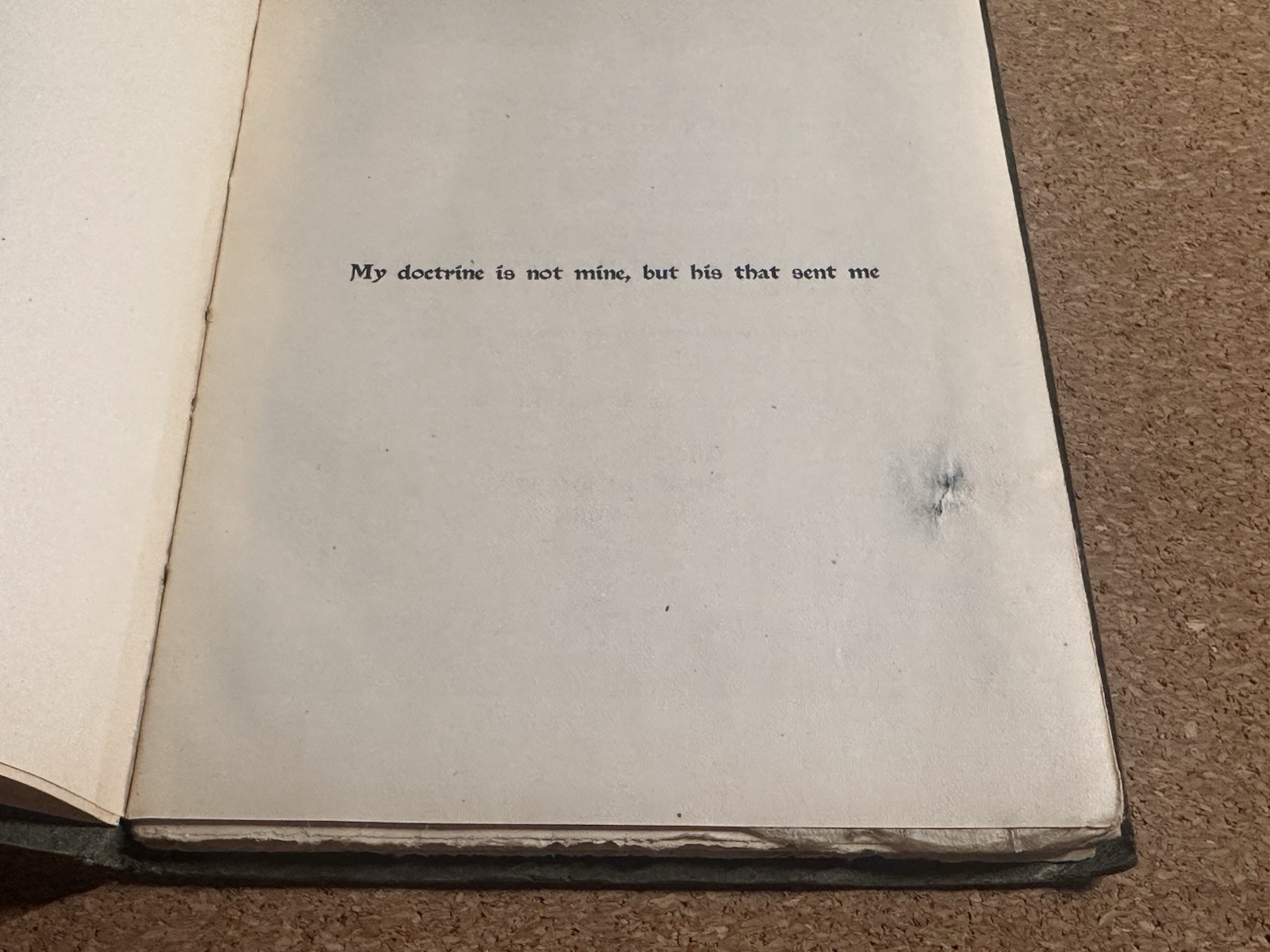 The Sermon on the Mount Annie Rix Militz 1904 SC Antique Christian Bible Book
