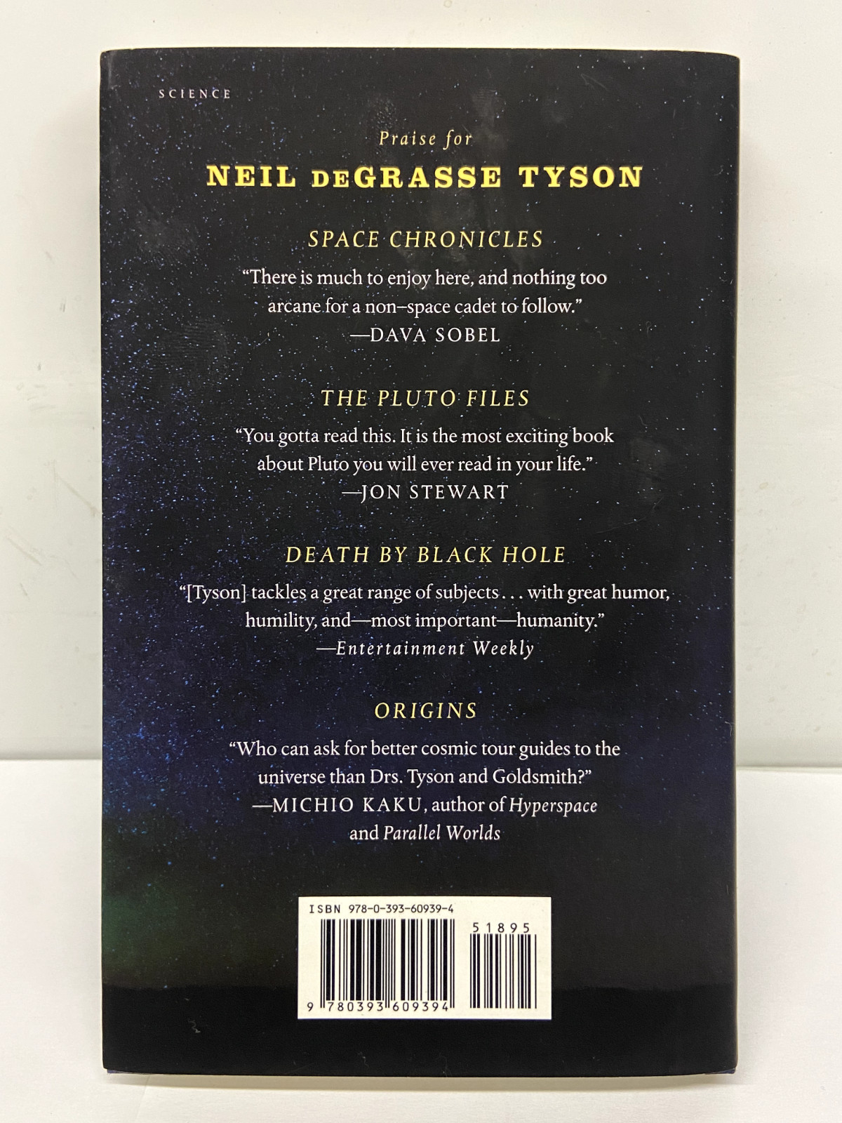 Neil DeGrasse Tyson SIGNED AUTOGRAPHED Astrophysics For People In A Hurry 1st Ed