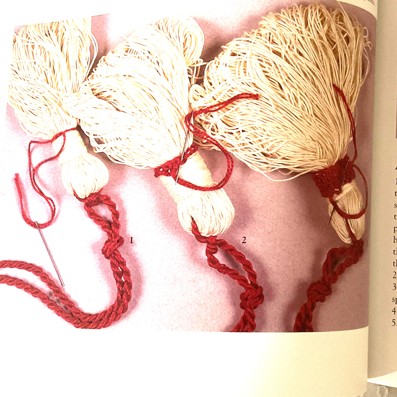 Decorative Tassels and Cords Paperback By Effie Mitrofanis 72 Pages Good Cond