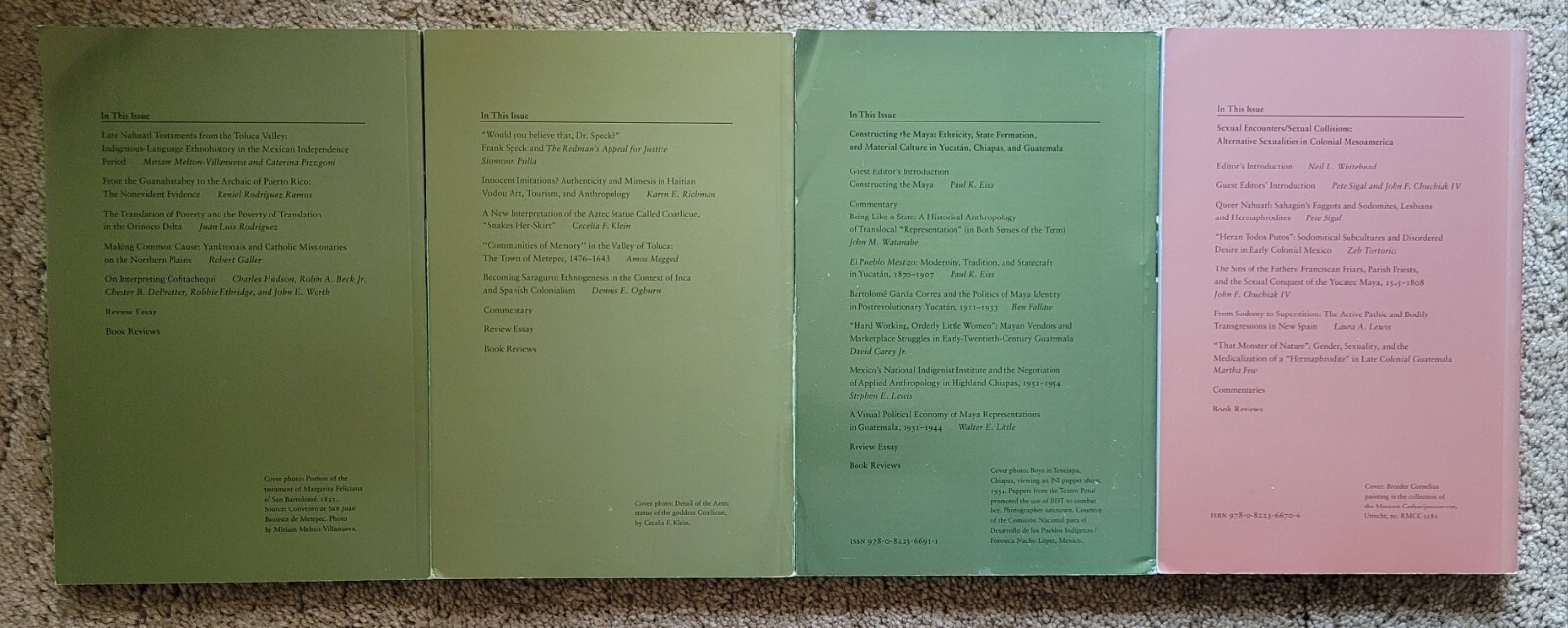 Ethnohistory (20 Volumes), Duke University Press (2005-2021) #1