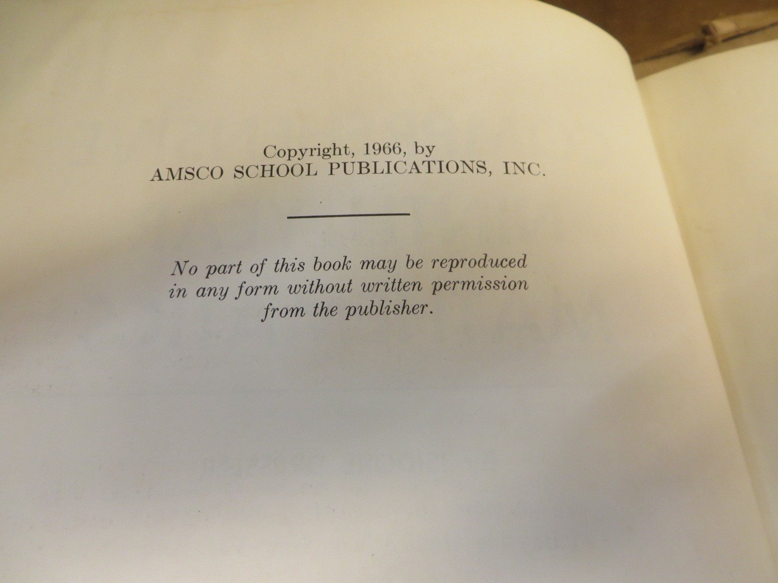 VINTAGE TEXTBOOK comprehensive 9TH year mathematics DRESSLER AMSCO 1966