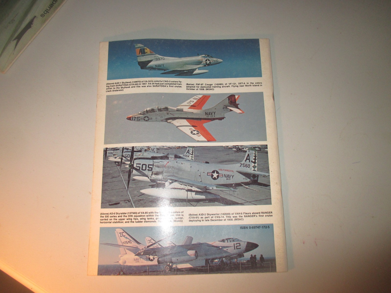 Lot 3 Squadron Signal Publications Aircraft In Action Books USN Spitfire Delta