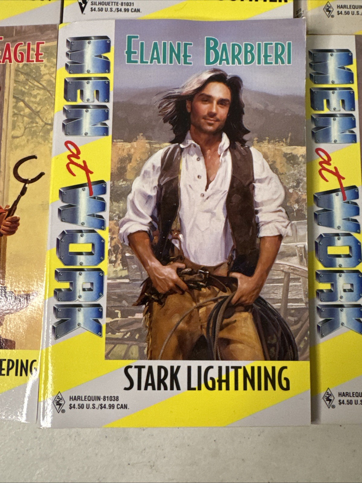Men At work Series Paperback Romance Lot Of 6