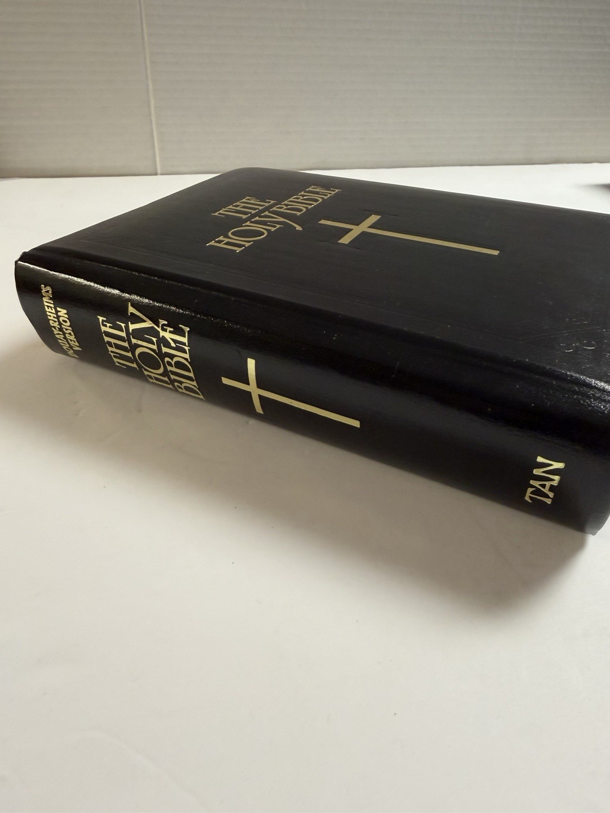 The Holy Bible Douay-Rheims Version TAN 1989 – Faux Leather Bound Hardcover