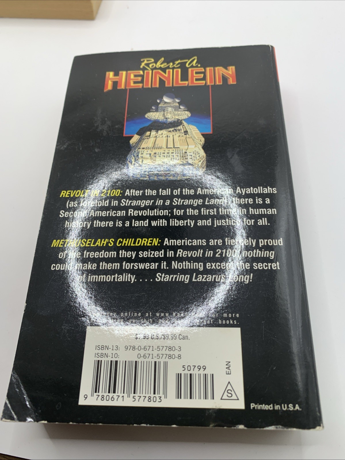 Robert Heinlein PB Lot 5 Vintage Sci Fi Signet Del Rey Ace Baen Books