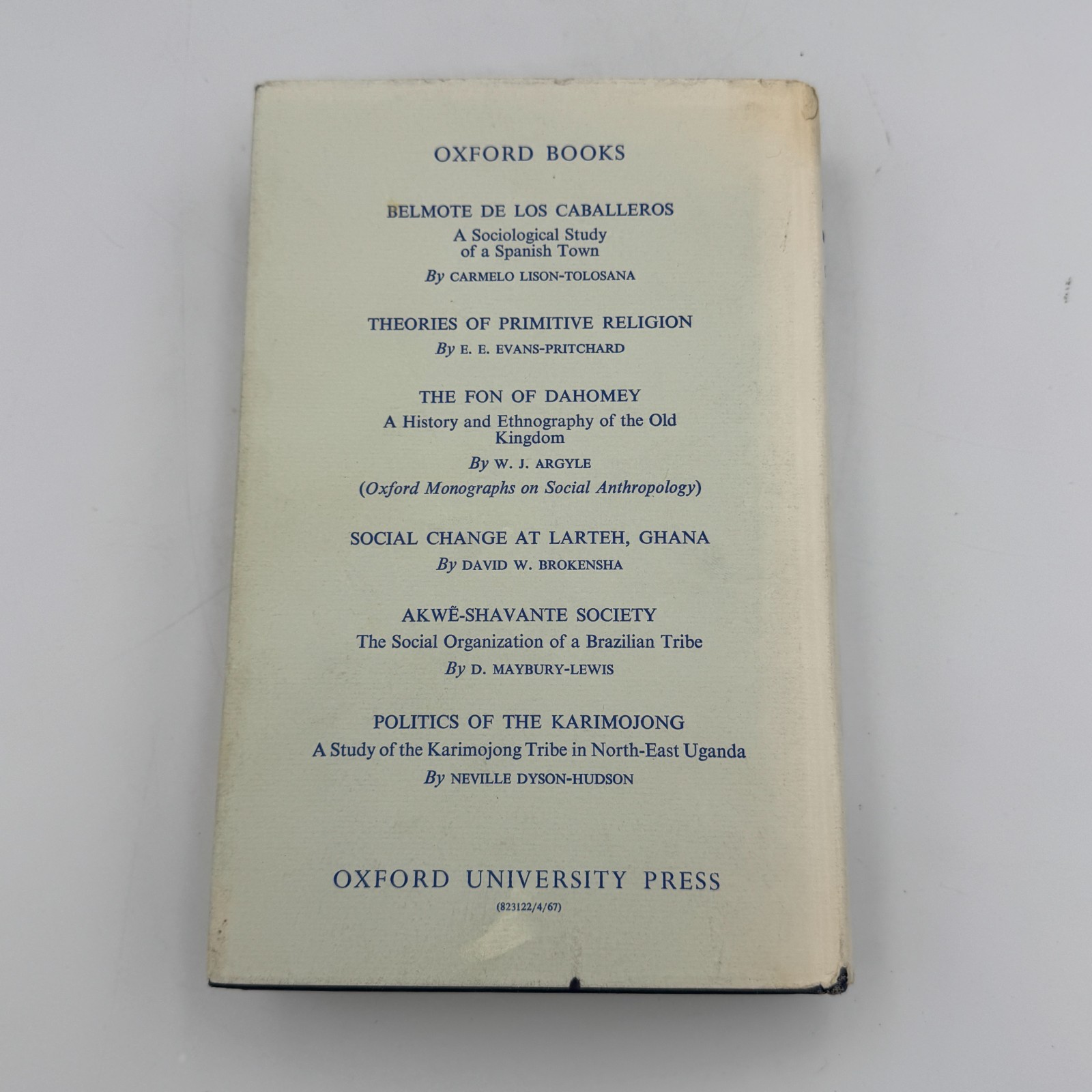 Honour Family and Patronage by J K Campbell 1967 HCDJ A Greek Mountain Community