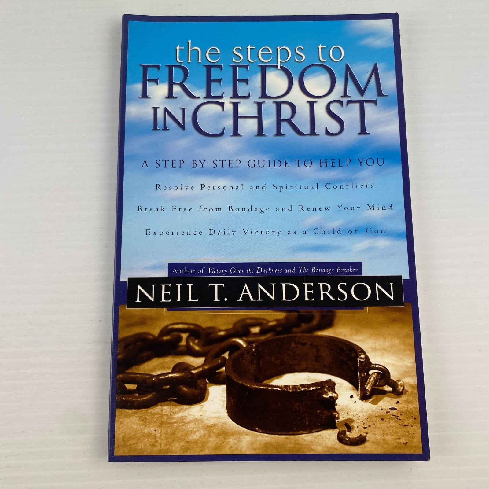 THE STEPS TO FREEDOM IN CHRIST Neil T Anderson RELIGION CHRISTIAN BIBLE PRAYER