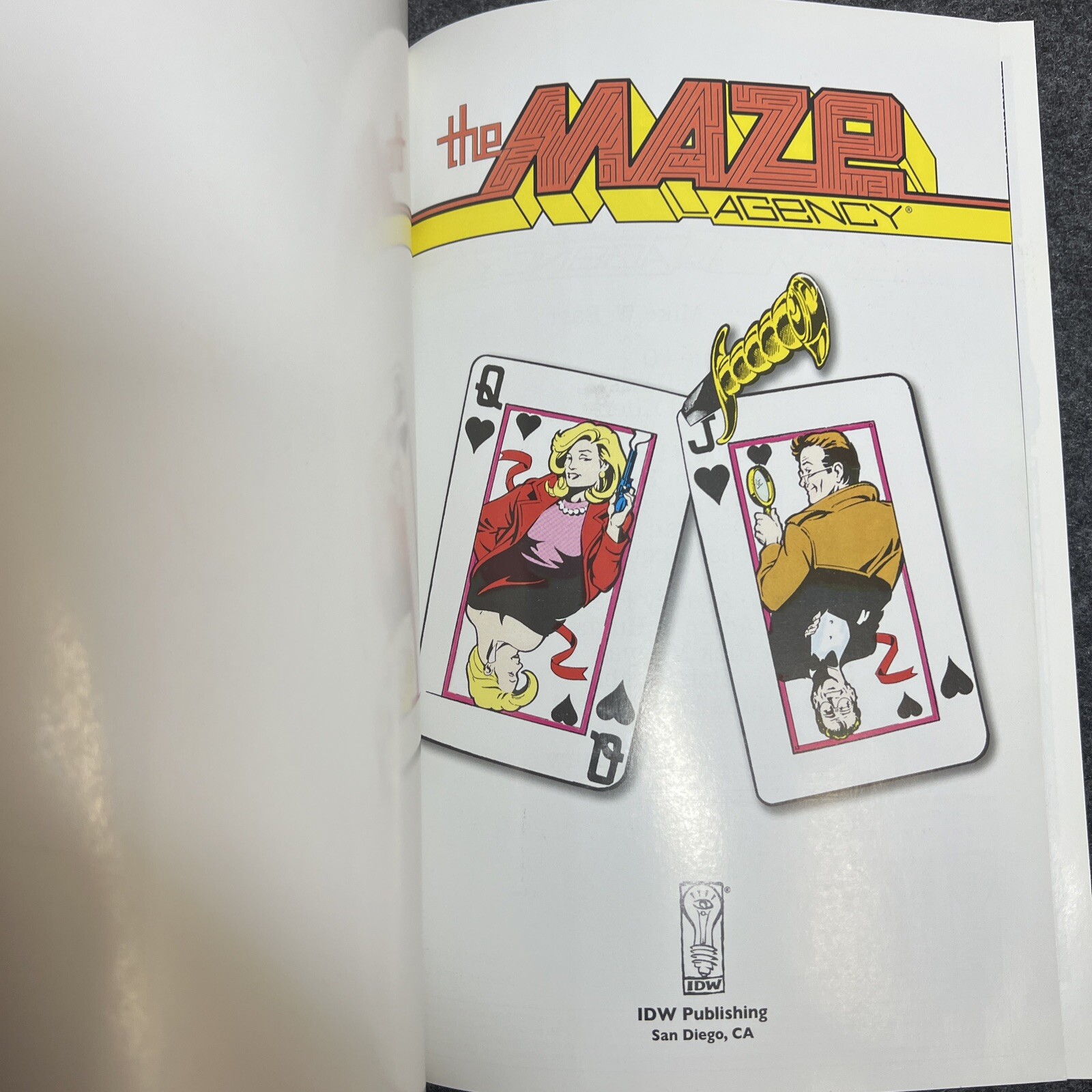The Maze Agency Volume 1 Graphic Novel TPB Mike Barr Adam Hughes